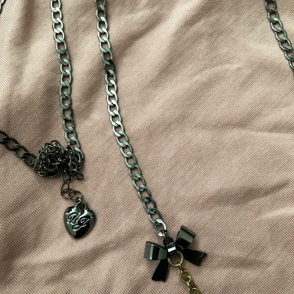 Betsey Johnson ballerina long necklace - Picture 6 of 6